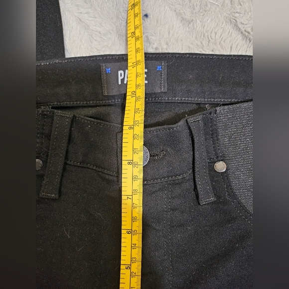 PAIGE Jeans Verdugo Ultra Skinny Black Jeans 28 - Picture 12 of 14